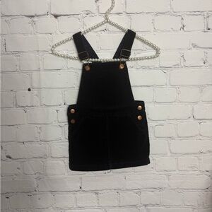 L.O.G.G Girls Black corduroy dress size 3-4yrs